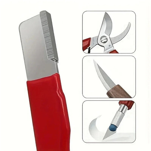 2pcs garden tool sharpener - 1/2pcs,